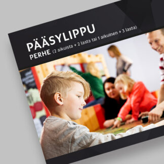 TIEDEKESKUS TIETOMAA | Pääsylippu perheelle (2 aikuista+2 lasta tai 1 aikuinen+3 lasta) (86000801)
