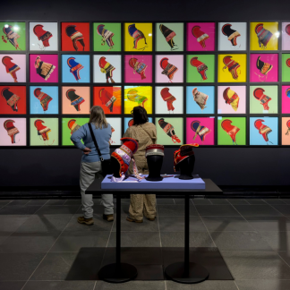 OULUN TAIDEMUSEO | Taidetyöpajoja huhtikuussa Eanangiella - Maan kieli -näyttelyssä